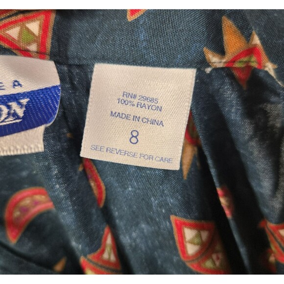 Pendleton Classic Vintage Women's Size 8 Long Skirt Moon Sun - Picture 6 of 9